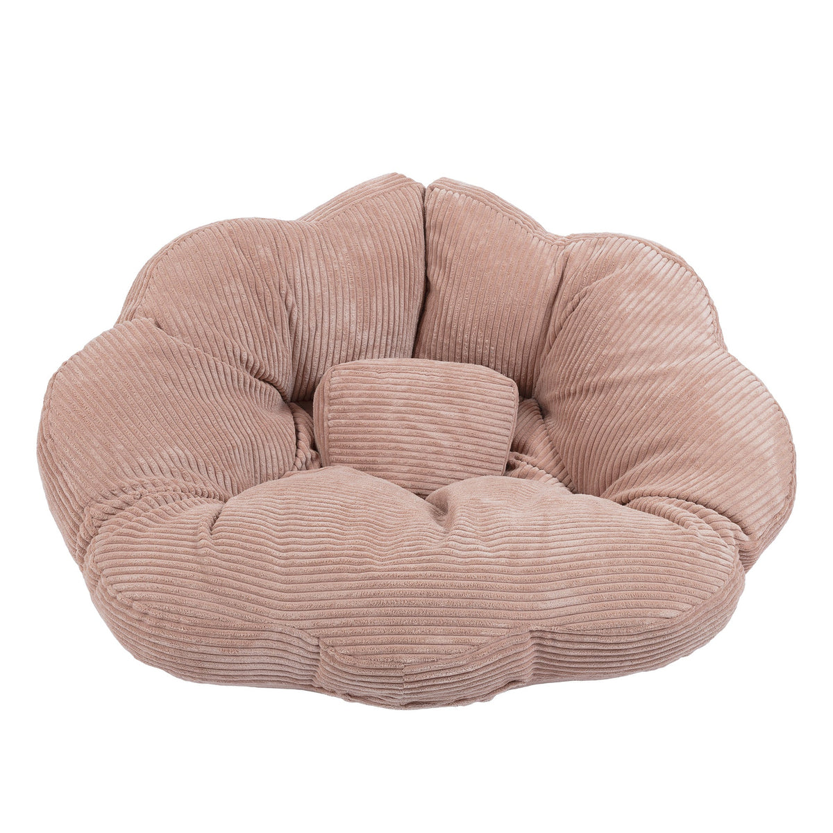 BloomSeat - Siedzisko Pufa dla dzieci || Różowy Sztruks