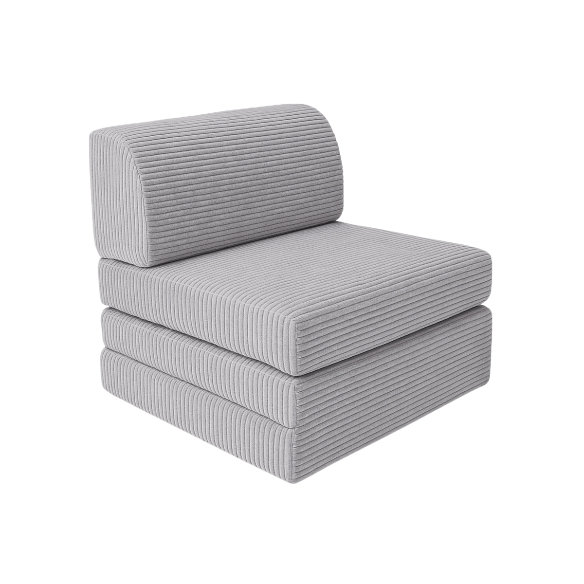 Sandwich Sofa - Modułowa Sofa dla dzieci || Szary Sztruks