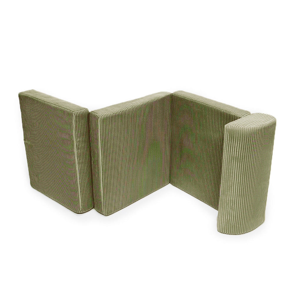 Sandwich Sofa - Modułowa Sofa dla dzieci || Khaki Sztruks