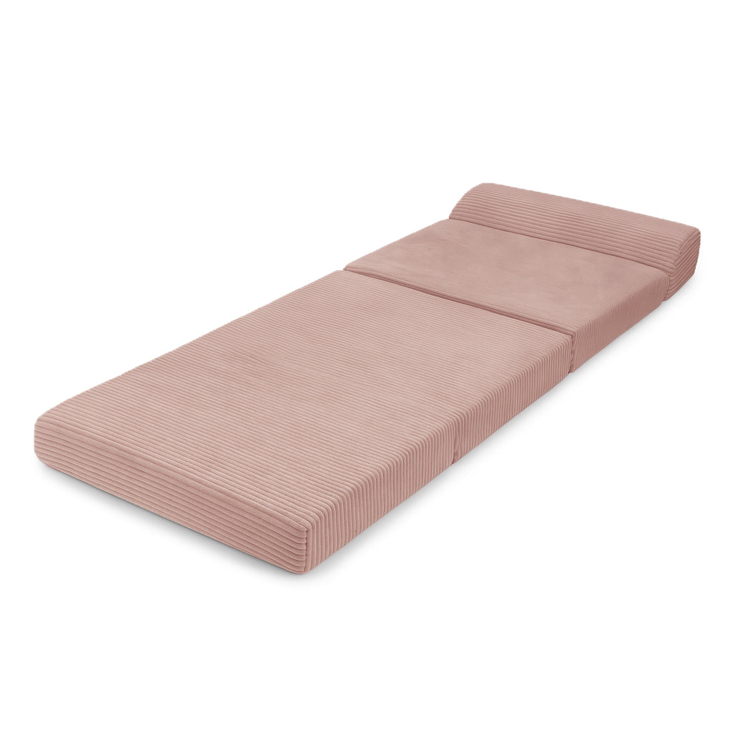 Sandwich Sofa - Modułowa Sofa dla dzieci || Różowy Sztruks