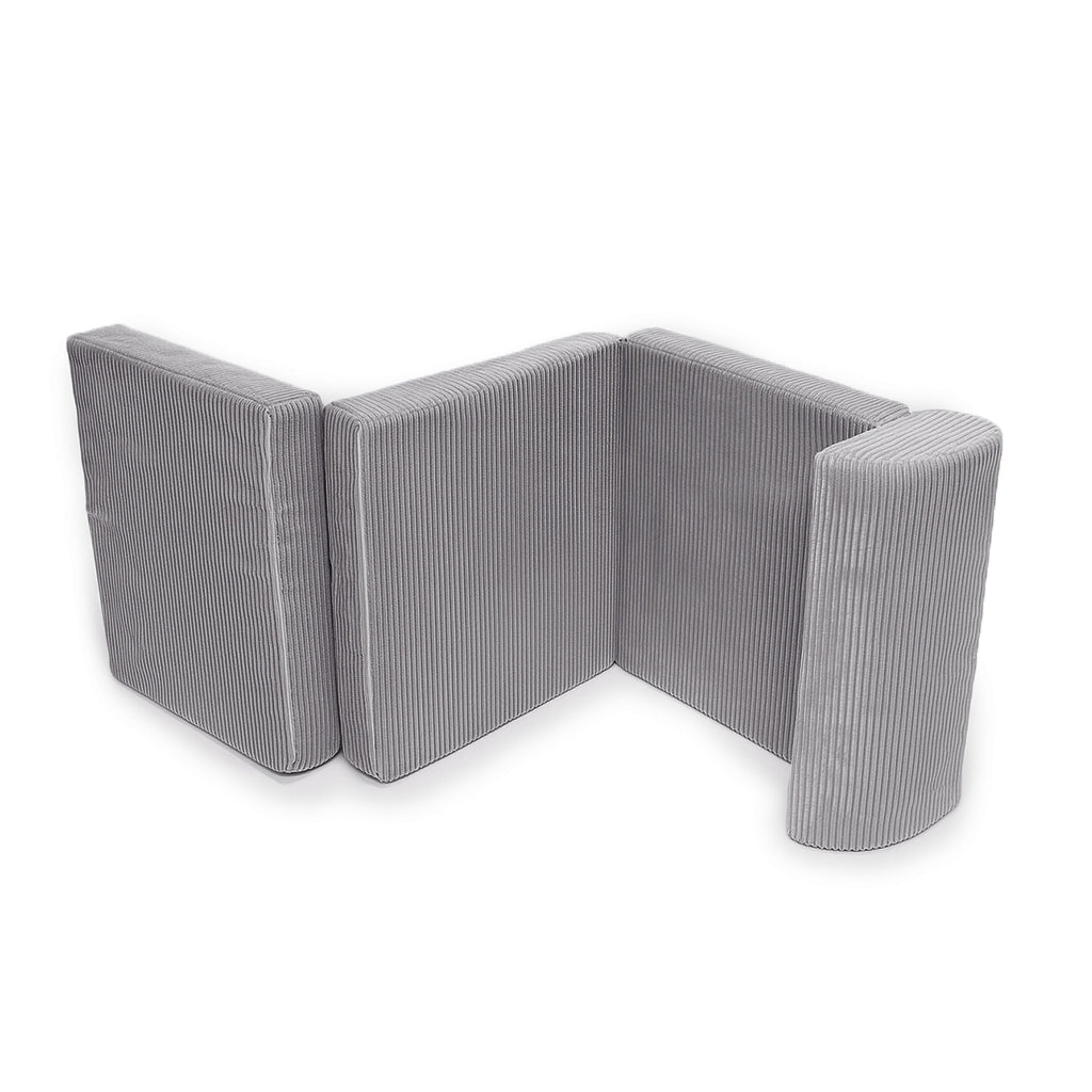 Sandwich Sofa - Modułowa Sofa dla dzieci || Szary Sztruks