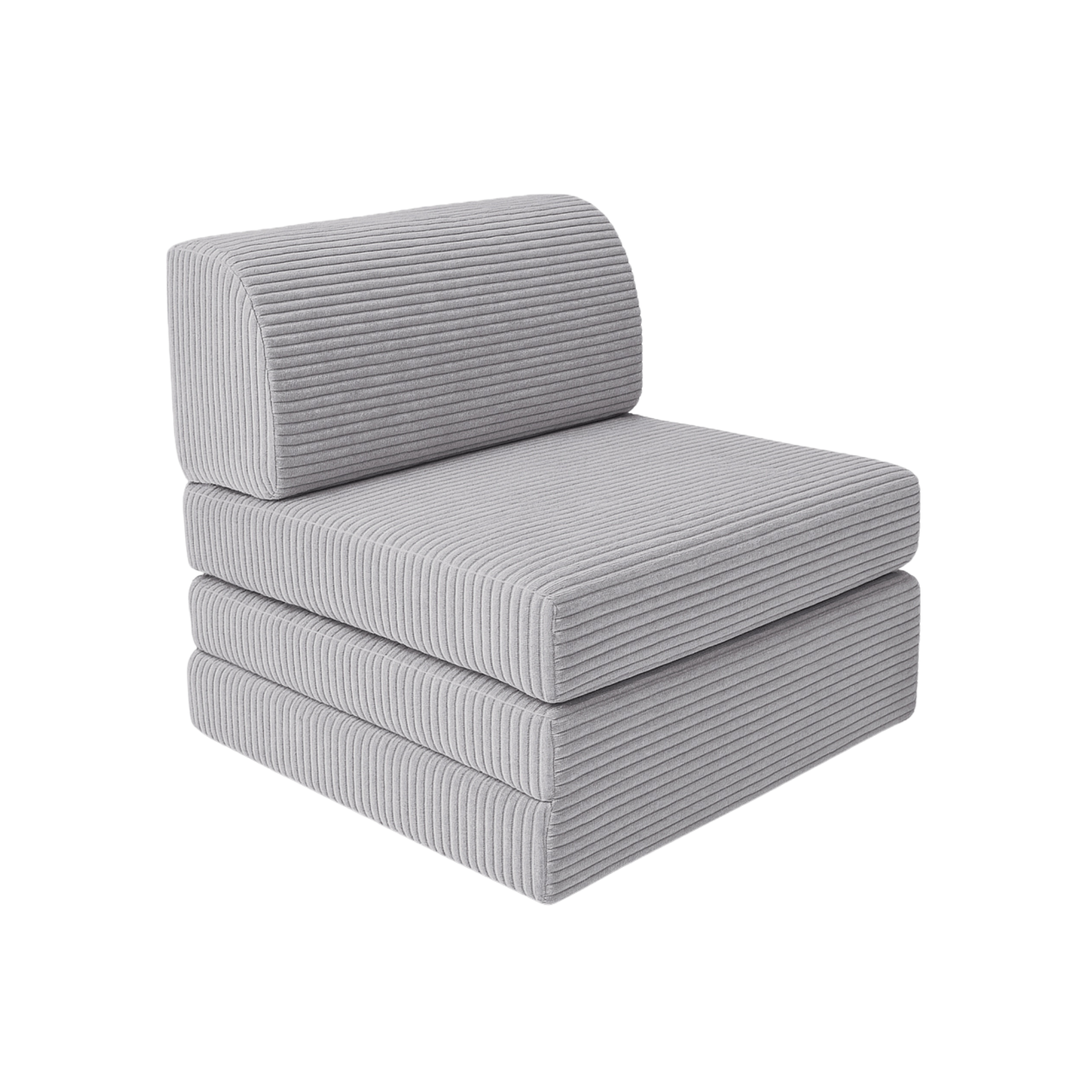 Sandwich Sofa - Modułowa Sofa dla dzieci || Szary Sztruks